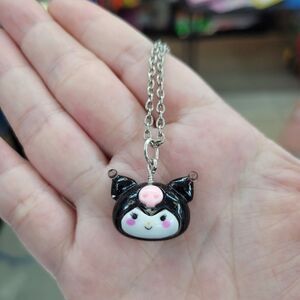 Brand New Kuromi Silver Necklace #1